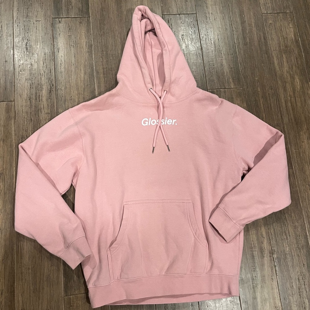Glossier Pink Cozy Pullover Sweater